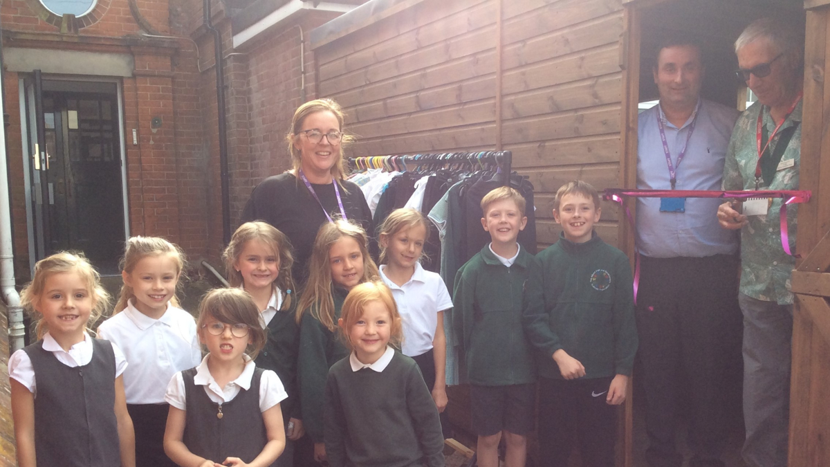 Image of Primary School embodies kindness and community with 'New to You Shed'