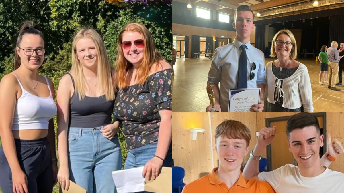 Image of Results day success at Neale-Wade Academy